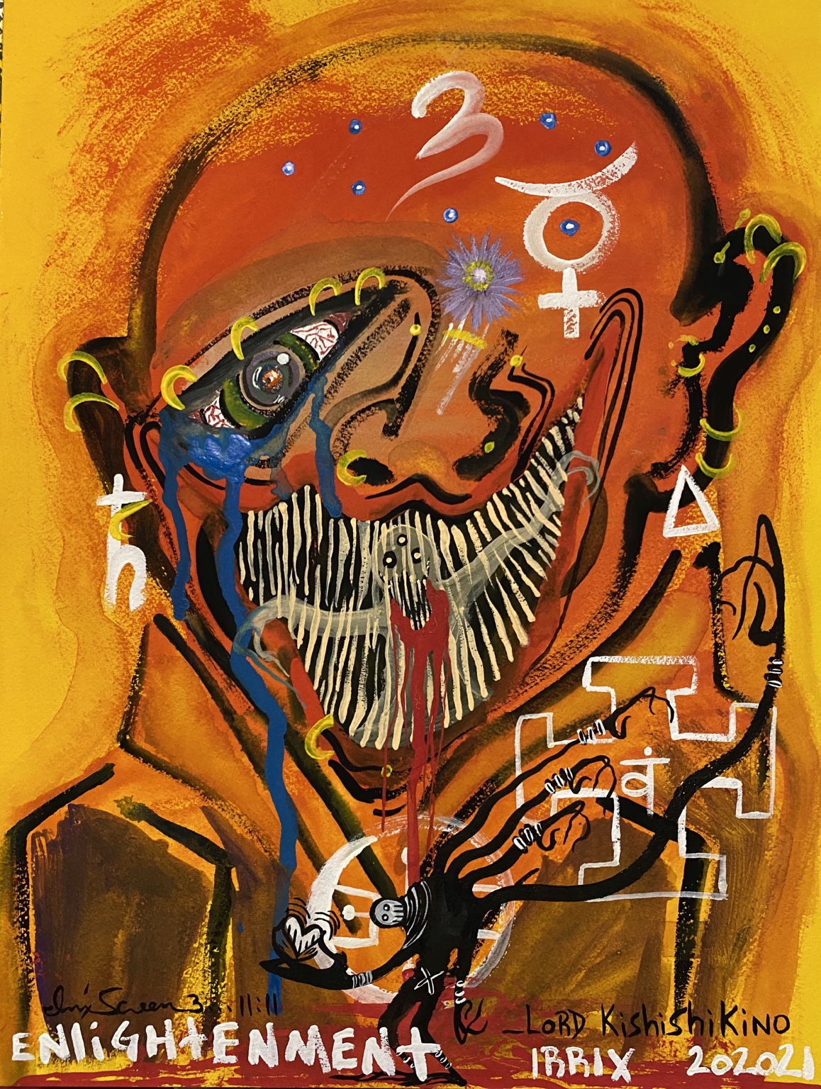 Enlightenment, an original painting by Irrix Screen