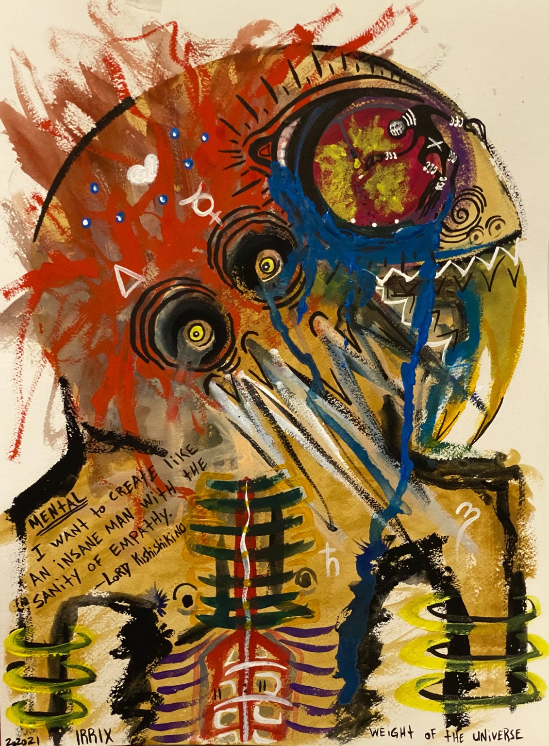 Weight of the Universe, an original painting by Irrix Screen